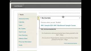 Blackboard Learn Overview for Students