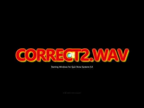 If Windows for Quiz Show Systems 5.0 was a thing: