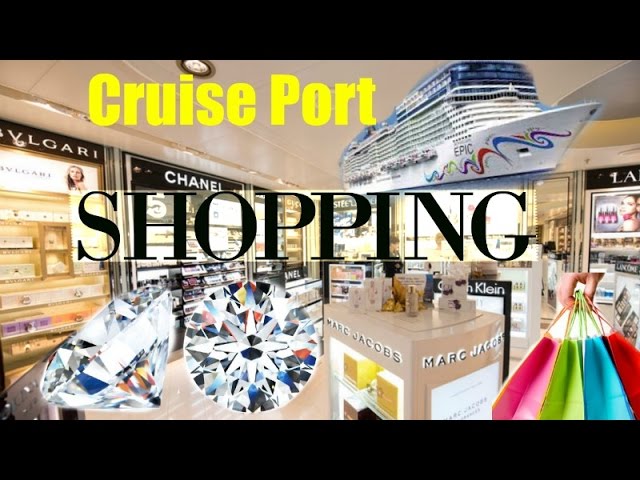 carnival cruise ship shopping mall