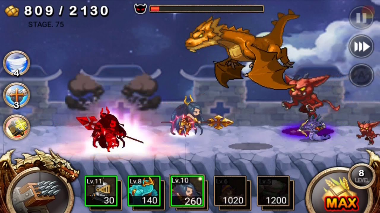 Kingdom Wars Chapter 1 Lvl 75 Gameplay Android