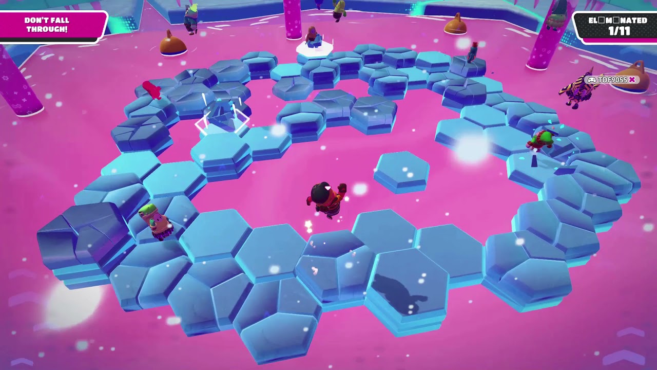 Normal bir  Fall Guys maç