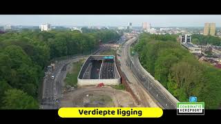 Ringweg Zuid Groningen (Bouw van Nieuwe Ringweg Mei 2024)