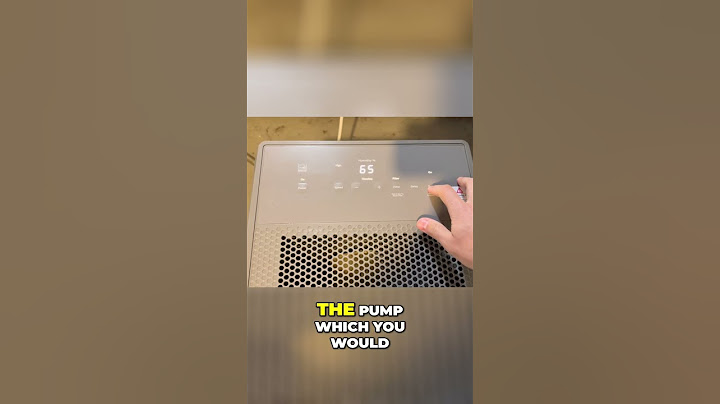 GE #dehumidifier  With Automatic Pump Review. Watch It pull ALL the moisture from my Basement