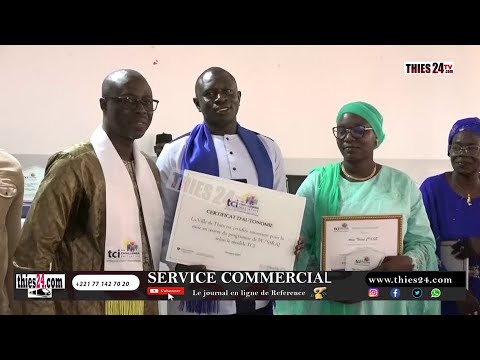 Dr Babacar Diop et la Ville de Thiès célébrés (programme de planification familiale TCI)