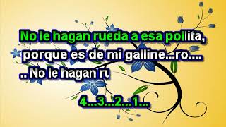 Karaoke - Joan Sebastian - El gallo celoso