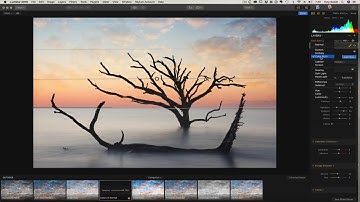 Luminar sky replacement