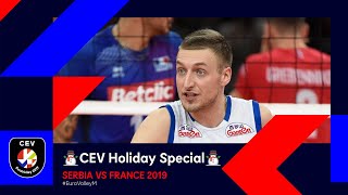 France vs Serbia FULL MATCH | #EuroVolleyM 2019 | CEV Holiday Special