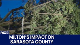 Milton's impact on Sarasota County