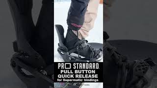 Pro Standard Pull Button Quick Release for Supermatic® Bindings