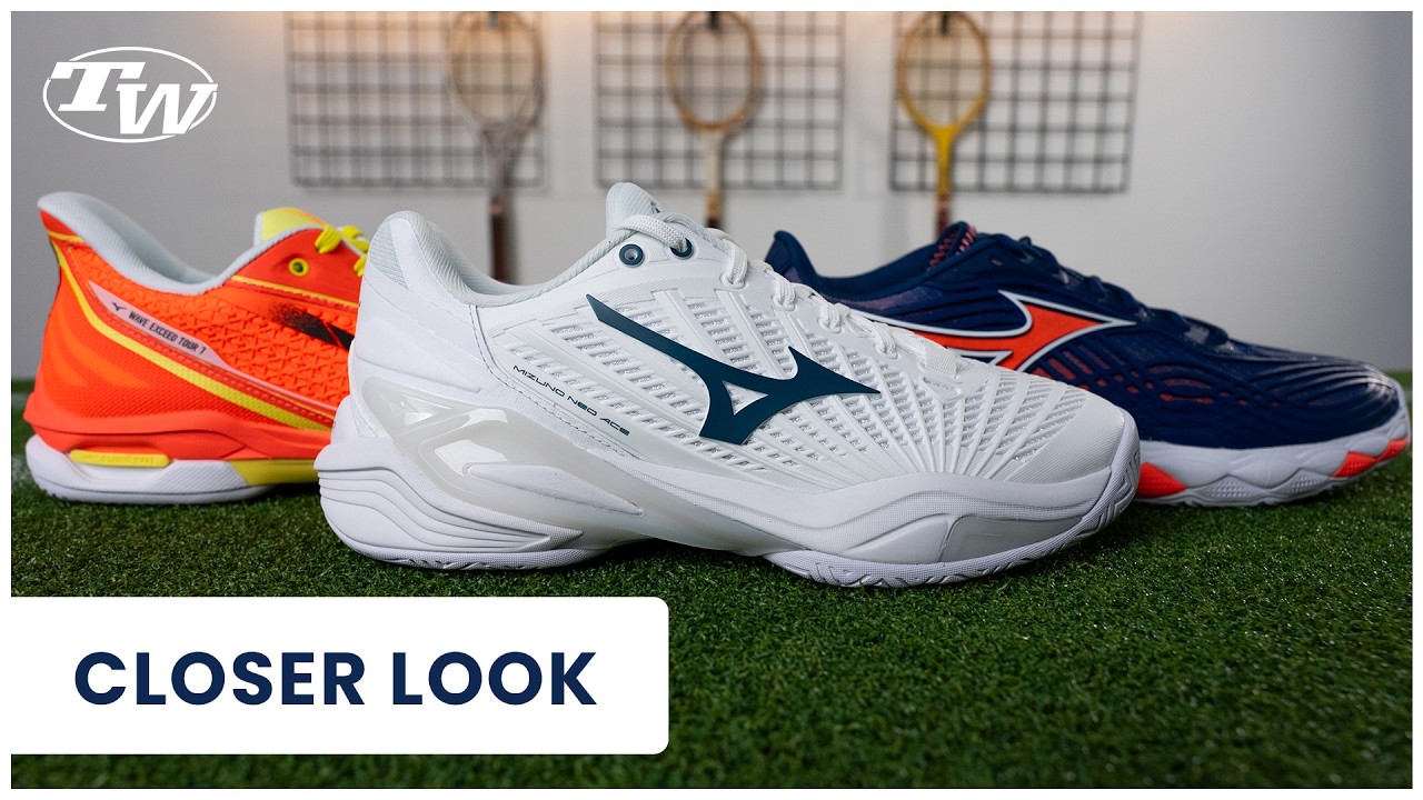 1st Look Mizuno Neo Ace Tennis Shoes & Where It Fits vs the Wave Exceed Tour & Enforce Tour