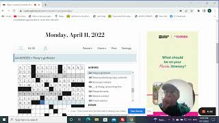 Washington Post Crossword Monday - April 11, 2022