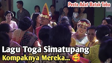 TOGA SIMATUPANG: Lagu & Lirik | Pesta Adat Batak Toba! Sulang-Sulang Pahompu