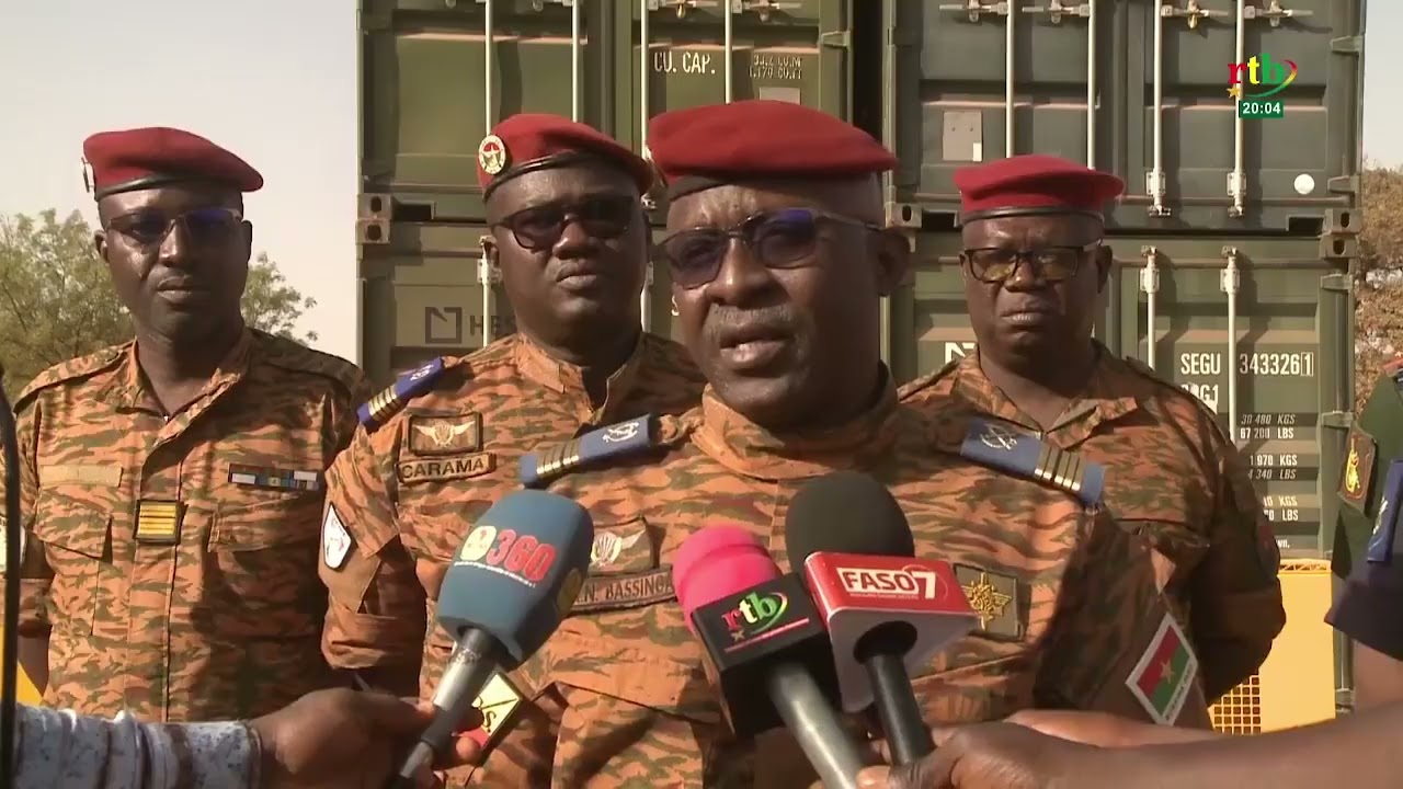 Coopération militaire : la Fédération de Russie fait don de matériels aux Forces armées burkinabè