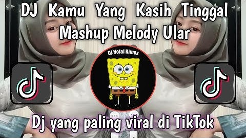 DJ KAMU YANG KASIH TINGGAL MELODY ULAR X MASHUP VIRAL TIKTOK TERBARU 2024.