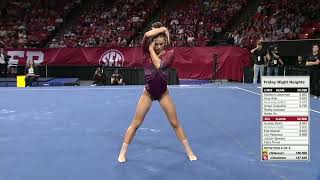 Jordan Bowers Near-Perfect 9.975 Floor Oklahoma vs Missouri 1-17-25