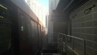 TML IKK-Train D359/D360 arrive Ma On Shan P2 (To Tuen Mun)
