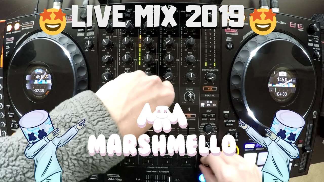 Marshmello Live Mix 2019 Pioneer DDJ 1000 YouTube