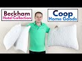 Beckham Hotel Collection vs Coop Home Goods - Pillow Comparison!