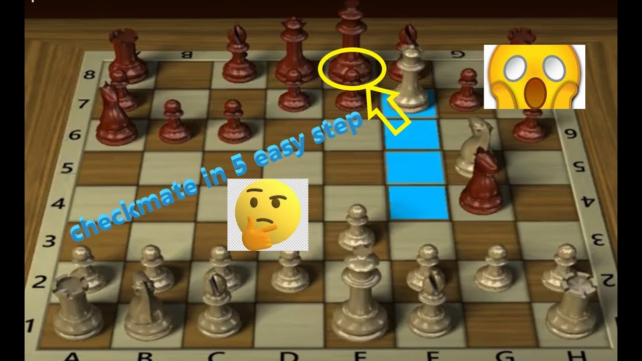 checkmate in 5 easy step - YouTube