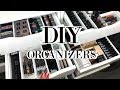 DIY EASY AFFORDABLE MAKEUP ORGANIZERS | DIVIDERS FOR ALEX DRAWERS