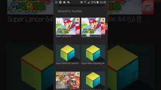 When u play Mario 64 Odyssey  on ur android screenshot 5