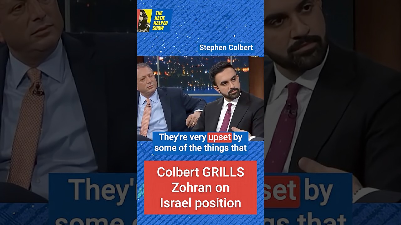 Colbert SELLS OUT To Zionists In Zohran Mamdani Interview