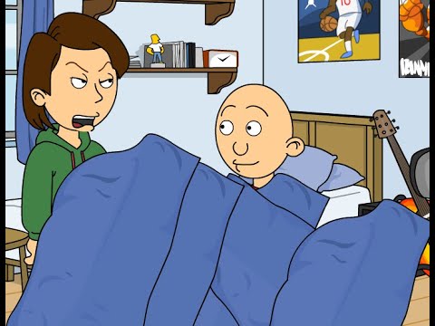 Caillou acts like he has no idea what grounded means/annoys Boris #goanimate #cringe