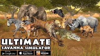 "Ultimate Savanna African Animal Simulator" By Gluten Free Games- Nominated Best Mobile Game Of 2016 screenshot 3