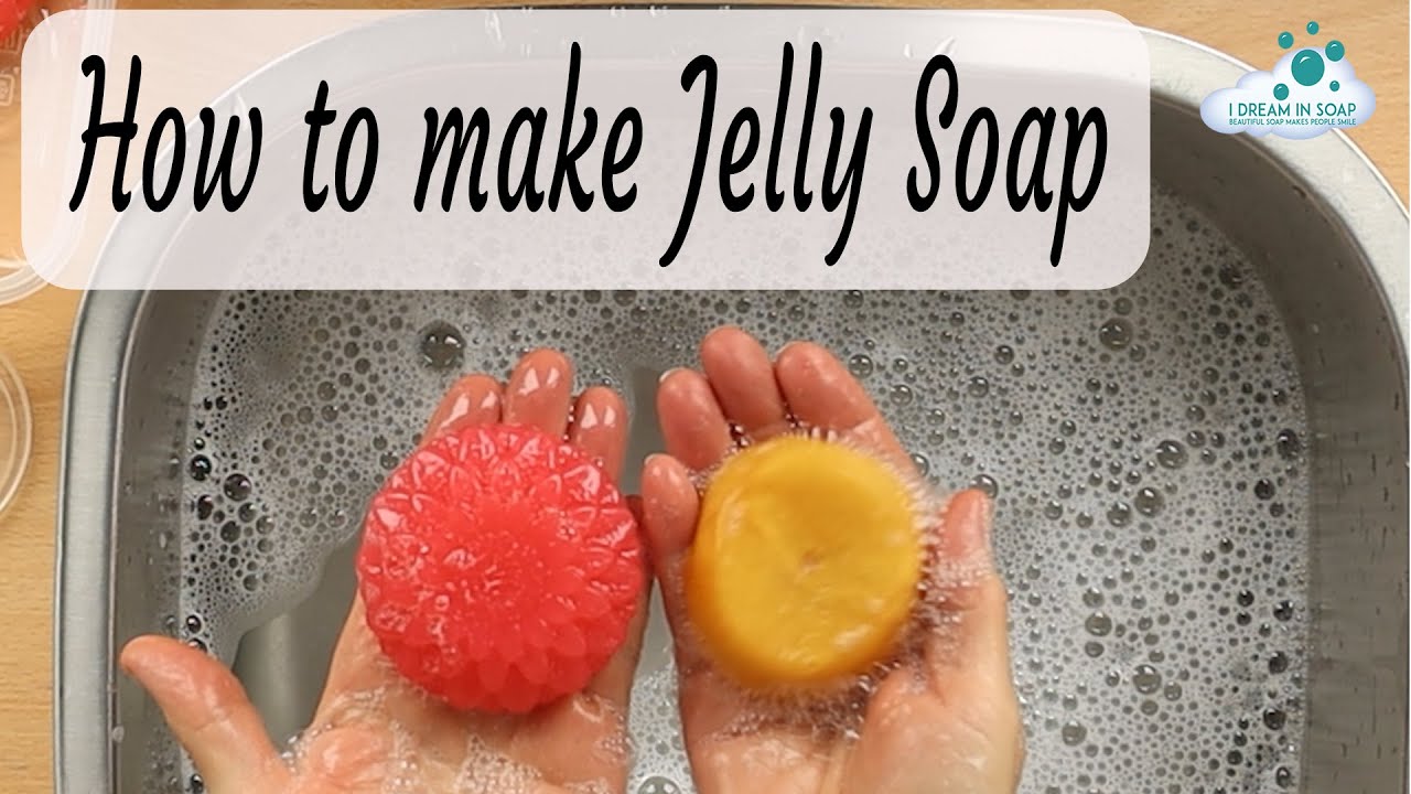 🧼🫧How to make Jelly Soap. wibbly wobbly Jelly Soap 🫧🧼