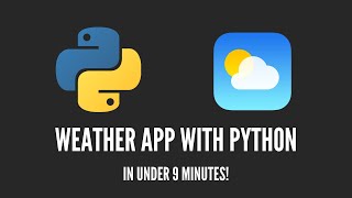 How to Build a Weather App with Python | Weather API screenshot 3