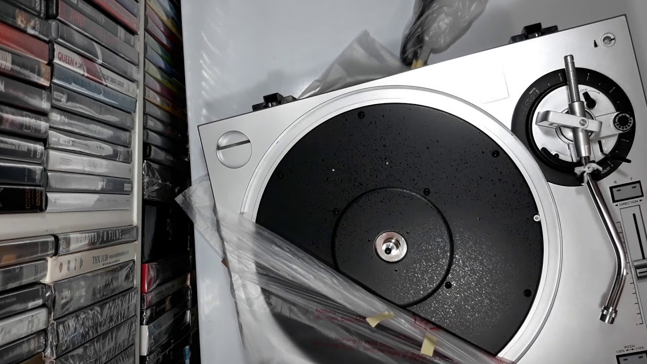 Unboxing Audio-Technica AT-LP120-USB - YouTube