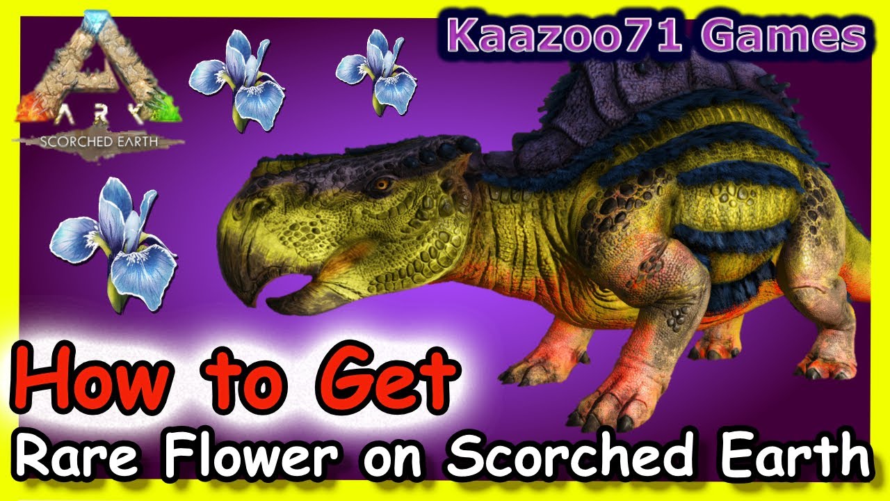 Get Rare Flower In Scorched Earth Ark