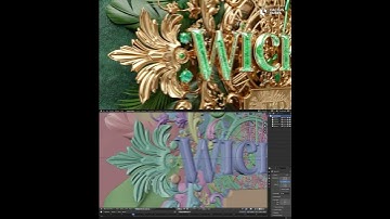 Logo Animation – Render vs Viewport | Mechanical Clock Behind the Logo #cgi #logo #behindthescenes