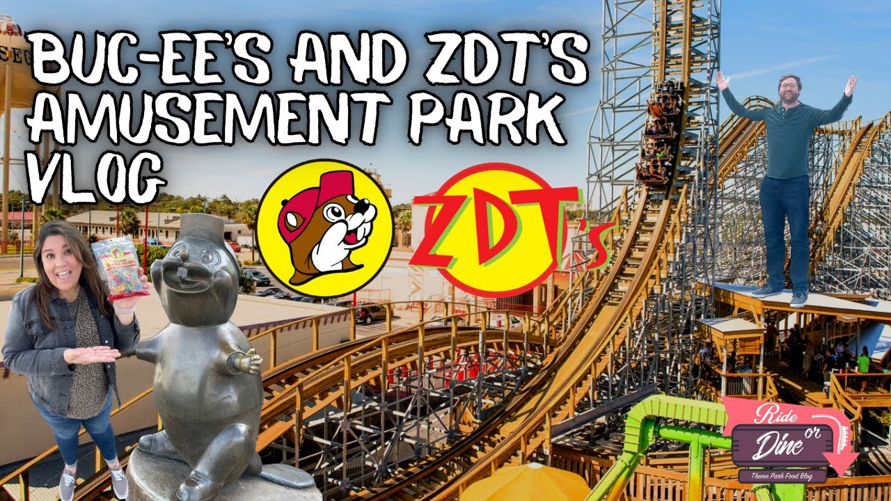Bucee's & ZDT's Amusement Park Vlog Iconic Switchback Rollercoaster
