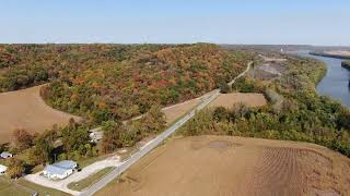 Drone Hardin autumn foliage