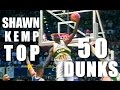 Shawn kemp top 50 best dunks in the nba