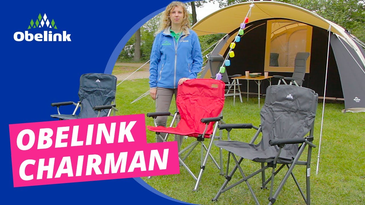 Obelink Chairman Campingstuhl aufstellen | Anleitung | Obelink