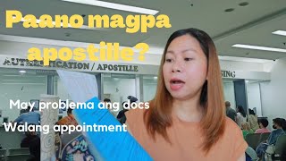 Paano magpa Apostille ng birth certificate at iba pang documents 2023 | DFA Ali Mall | Betty KM