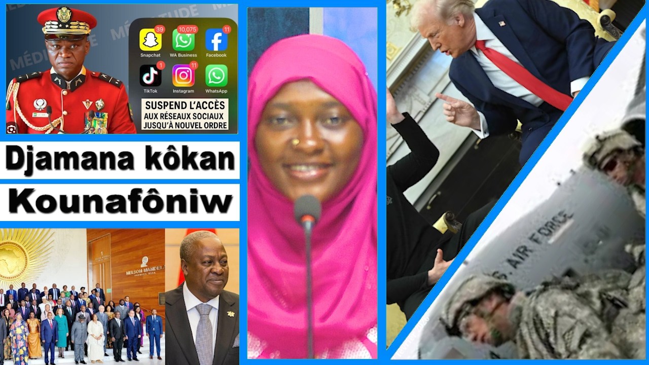 Djamana kôkan kounafôniw Du 19 Fevrier 2026 / Actualites internationale