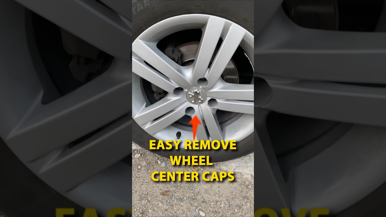 How to Remove Center Caps Without Tool: Easy DIY Tricks