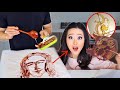COUPLES COOKING CHALLENGE: CHINESE DRAGON CANDY ART! *Surprisingly Impossible