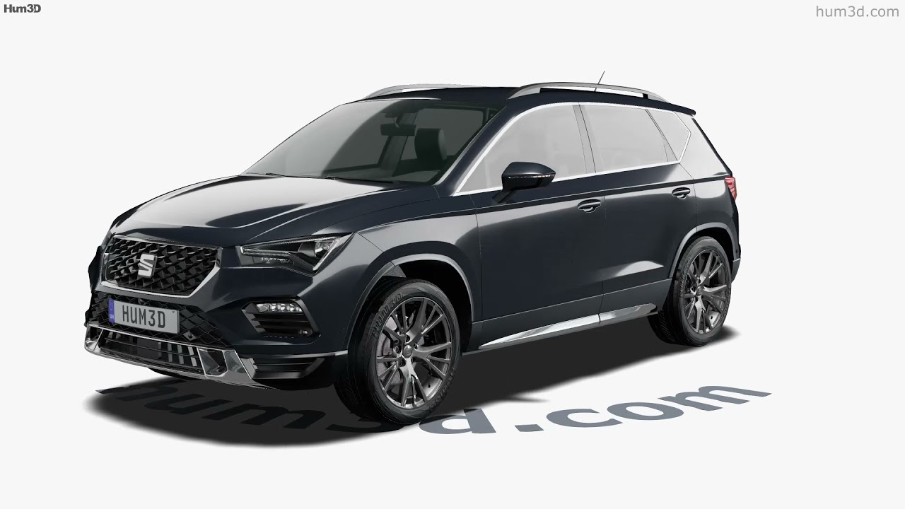 Seat Ateca Xperience 2020 3D model by Hum3D.com 