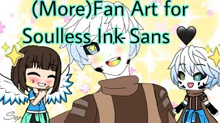 (More)Fan Art for Soulless Ink Sans 🖤