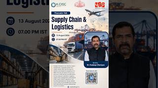 YIP 9.0 Thematic Talk - 6 ' Supply Chain & Logistics '  Shri. Sudeep Cheriyan