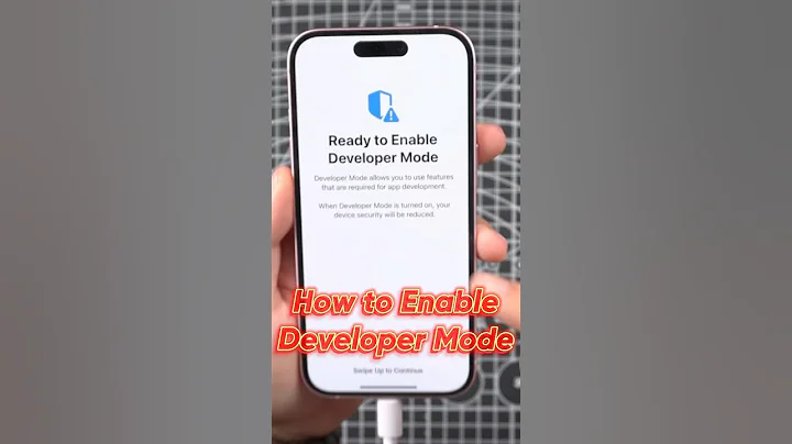 How to Enable Developer Mode on iPhone - Developer Mode Not Showing Fix #shorts