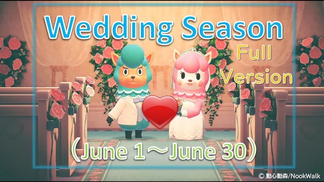 [Animal Crossing: New Horizons] Wedding Season Event Complete Guide!