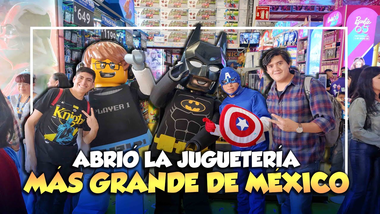 ABRIÓ LA JUGUETERÍA MÁS GRANDE DE MÉXICO 😱🔥 | El Tio pixel