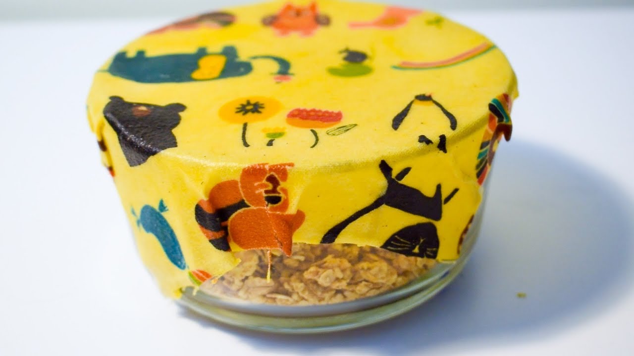 DIY Beeswax Wraps (no resin) | Zero Waste on a Student Budget