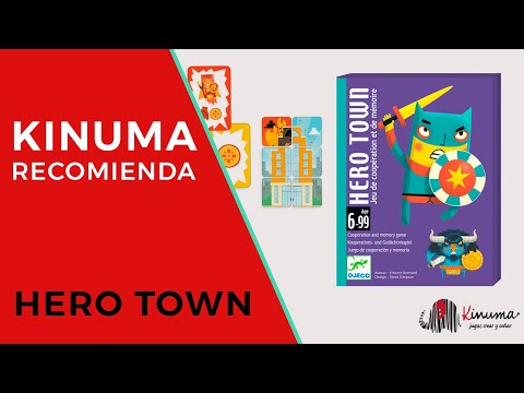 Hero Town - Joc de cartes cooperatiu i de memòria video