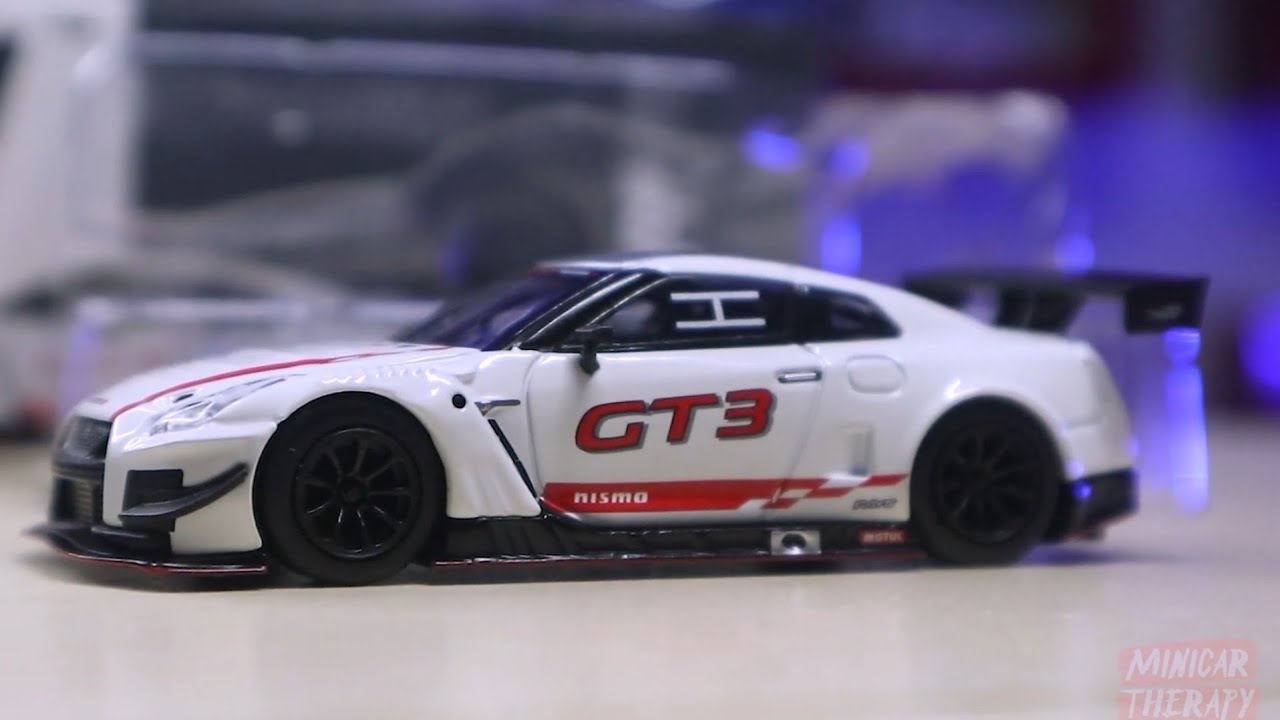 MINI GT GT-R ニスモ GT3 マットブラック 357 限定-